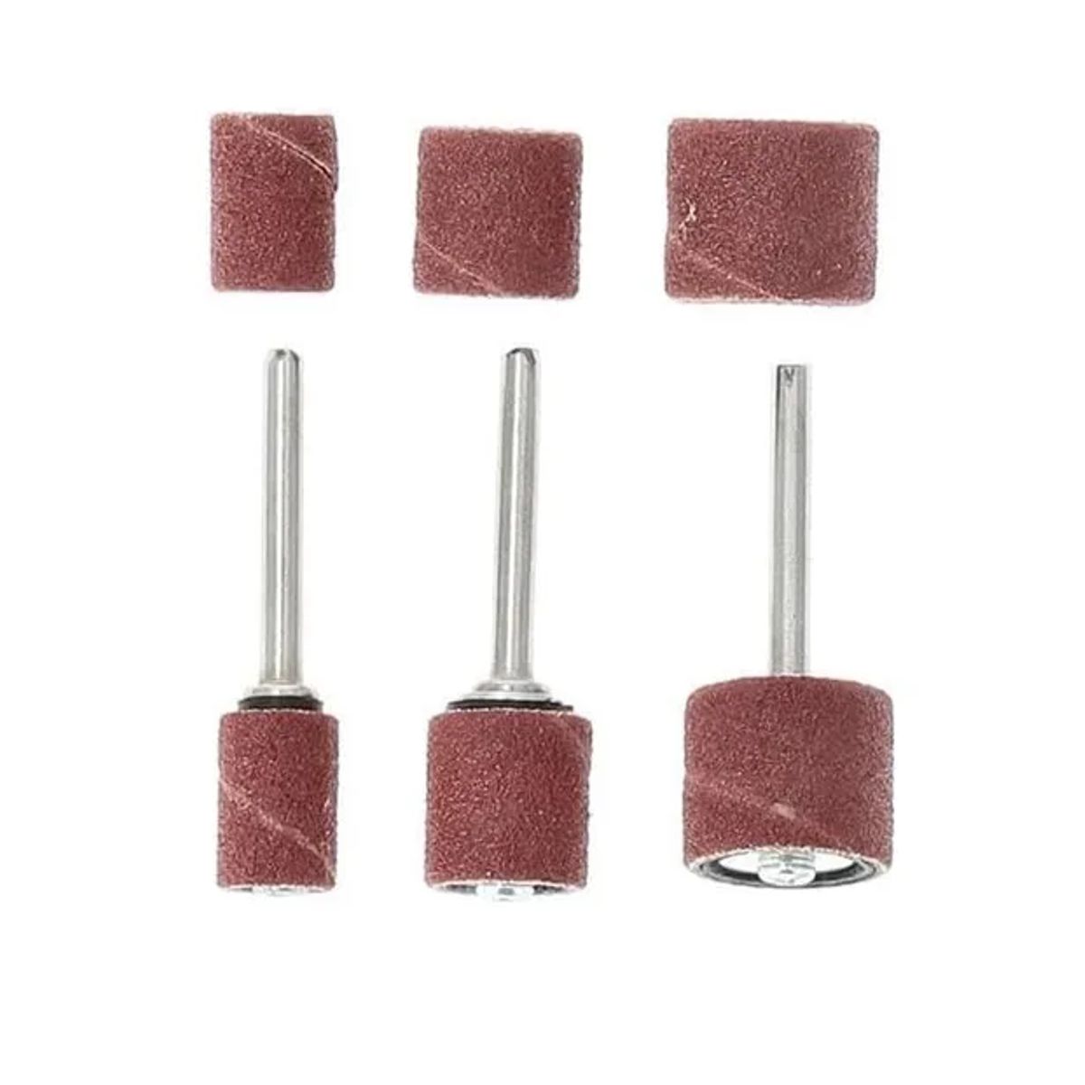 GENERICO - Set Lijas Para Dremel O Minitorno Con Adaptadores 51 Pcs