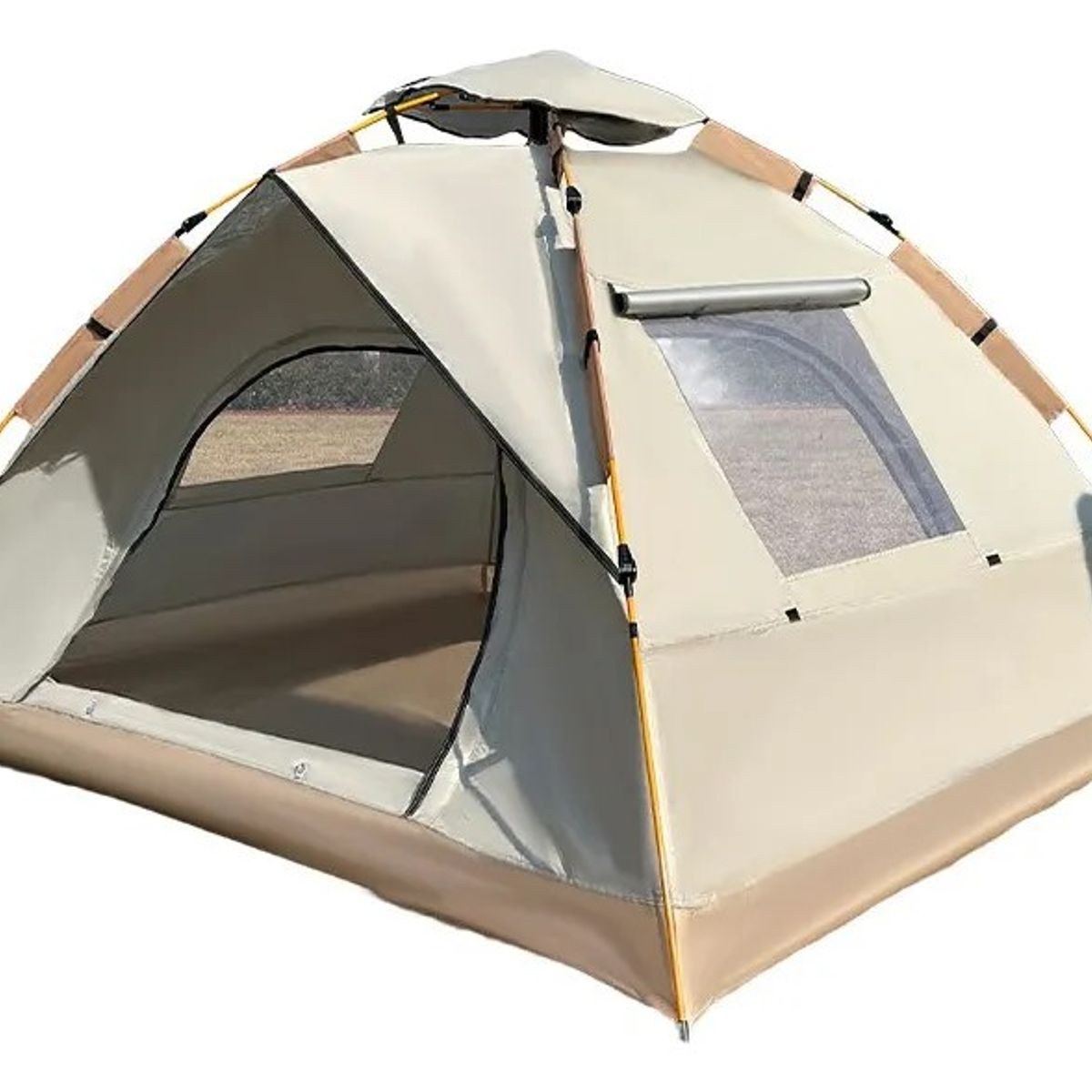 MUNDO MAGIA - Carpa Automática 4personas Doble Capa Toldo 21x21x145mts