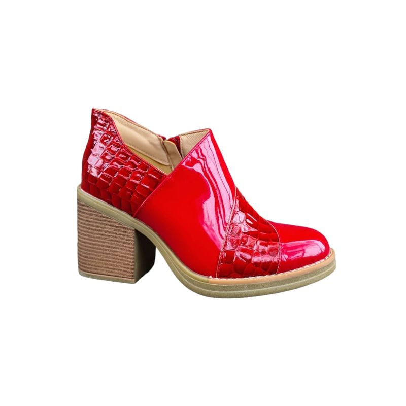 HERIEL - Zapato Colores Charol Taco Mujer