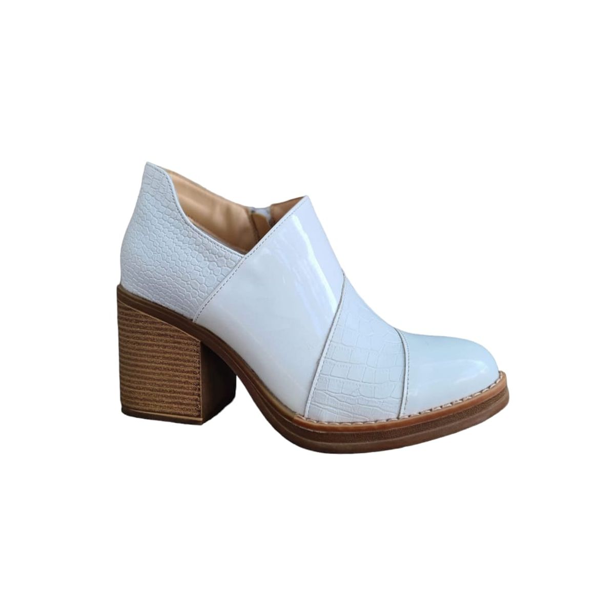 HERIEL - Zapato Colores Charol Taco Mujer