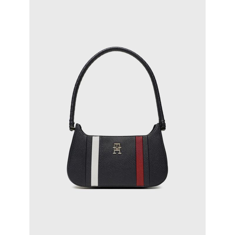 TOMMY HILFIGER - Cartera Emblem Con Monograma Azul Tommy Hilfiger