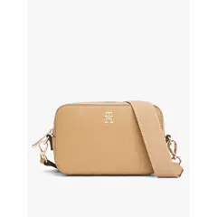 TOMMY HILFIGER - Bandolera Th Soft Logo Beige