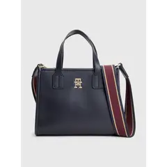 TOMMY HILFIGER - Tote City Summer Monogram Azul