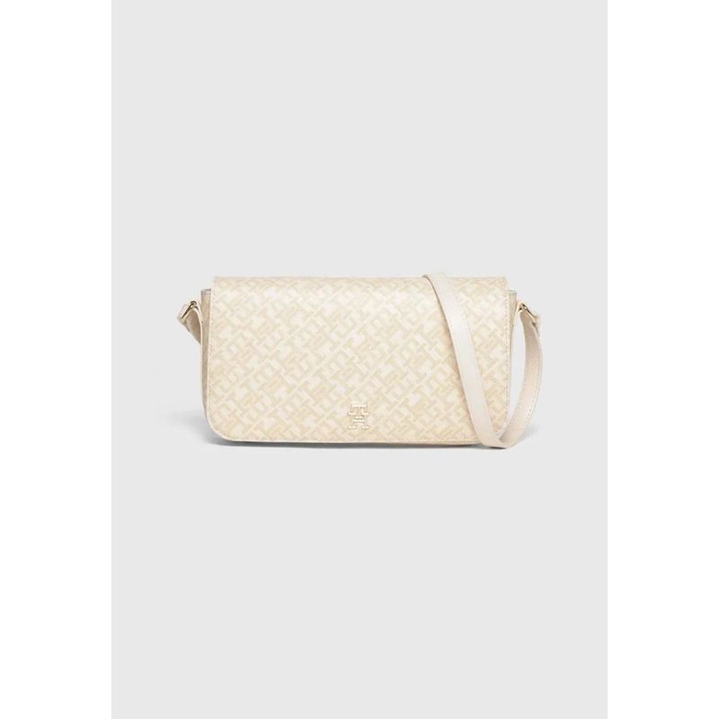 TOMMY HILFIGER - Bandolera Im Latam Print Beige Tommy Hilfiger