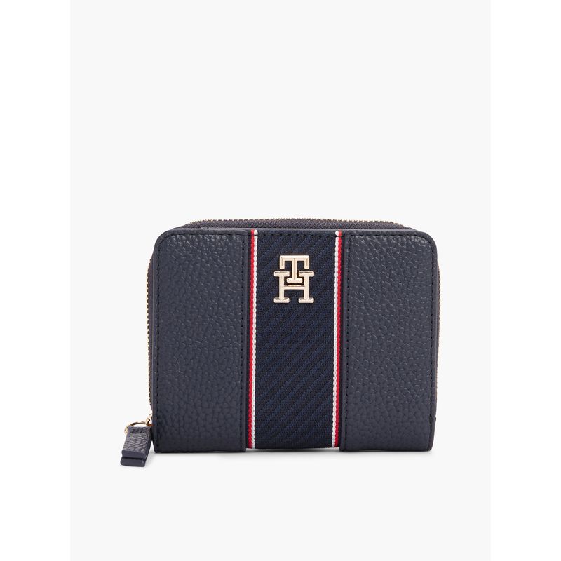 TOMMY HILFIGER - Billetera Legacy Monogram Azul Tommy Hilfiger