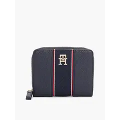 TOMMY HILFIGER - Billetera Legacy Monogram Azul