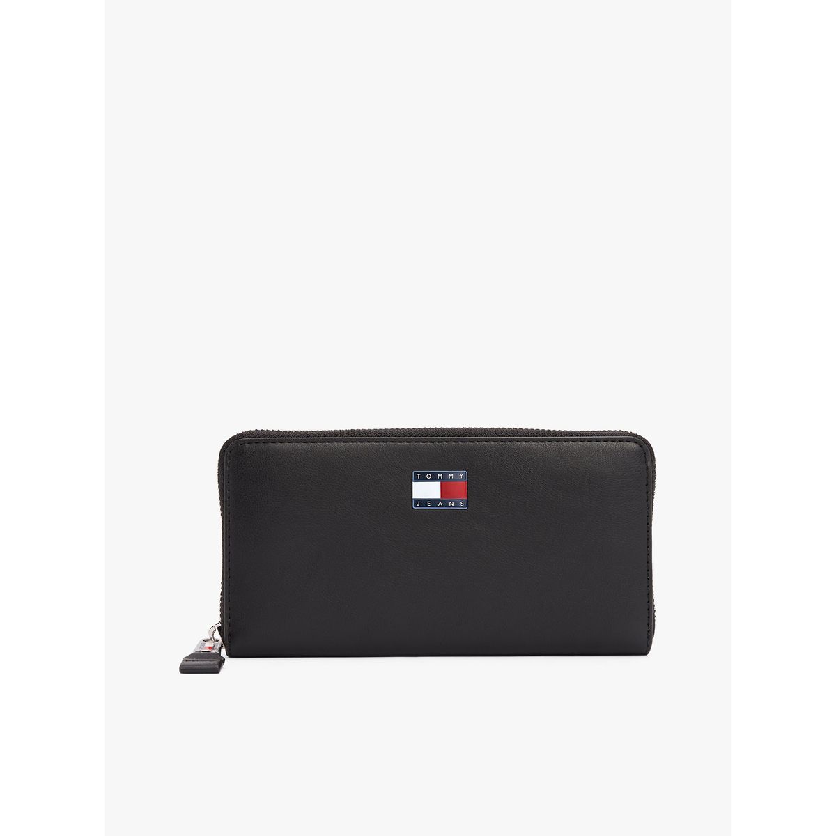 TOMMY HILFIGER - Billetera Essential Con Cremallera Negro Tommy Jeans
