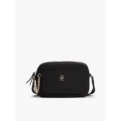 TOMMY HILFIGER - Bandolera Spring Con Tarjetero Extraíble Negro