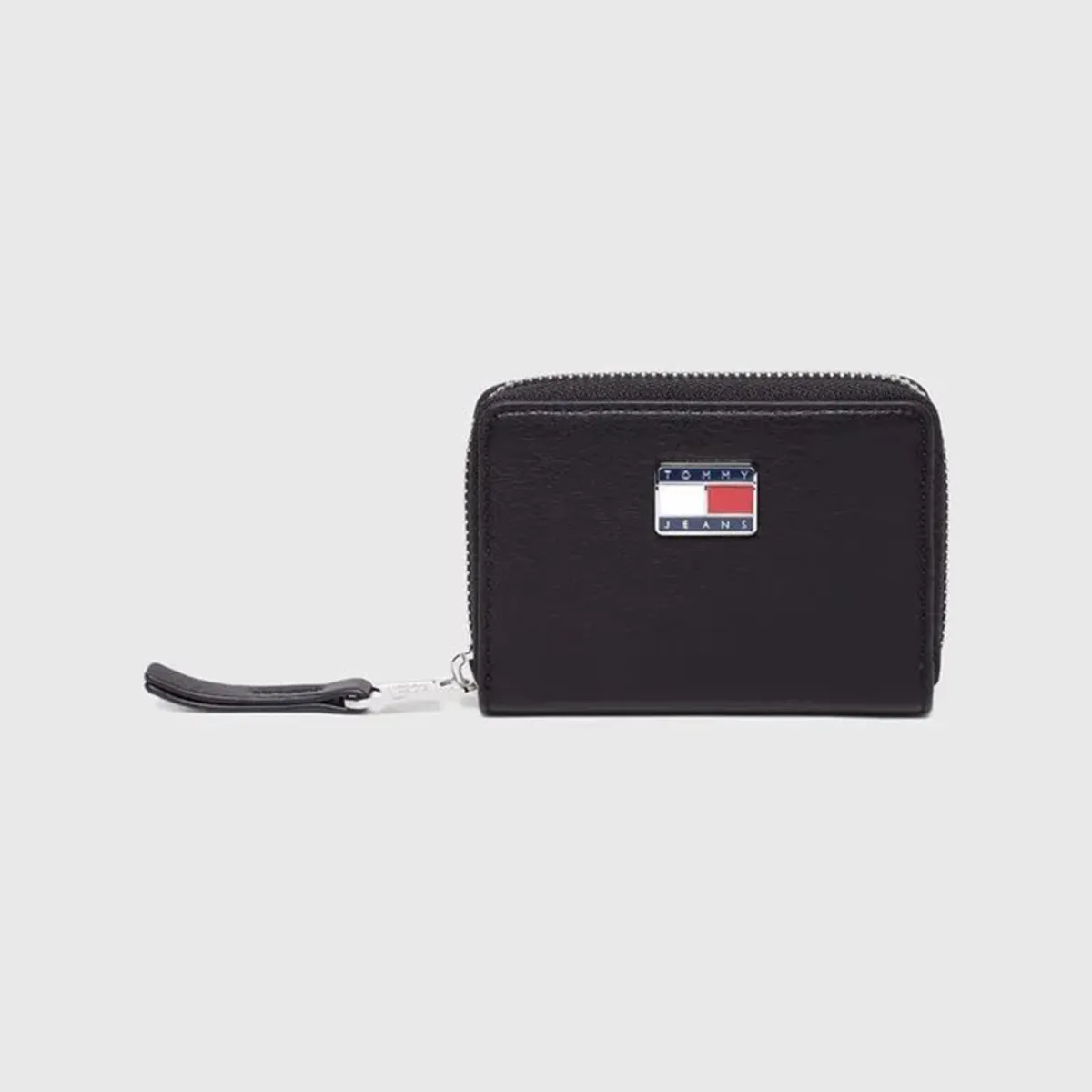 TOMMY HILFIGER - Billetera Pillow Con Logo Negro Tommy Jeans