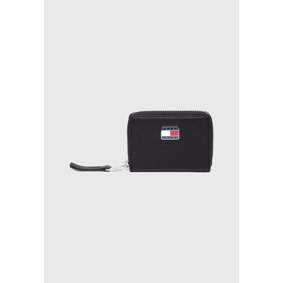 TOMMY HILFIGER - Billetera Pillow Con Logo Negro Tommy Jeans
