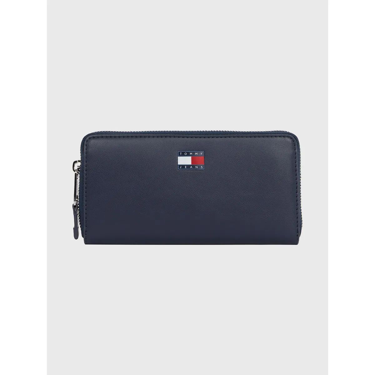 TOMMY HILFIGER - Billetera Essential Con Cremallera Azul Tommy Jeans