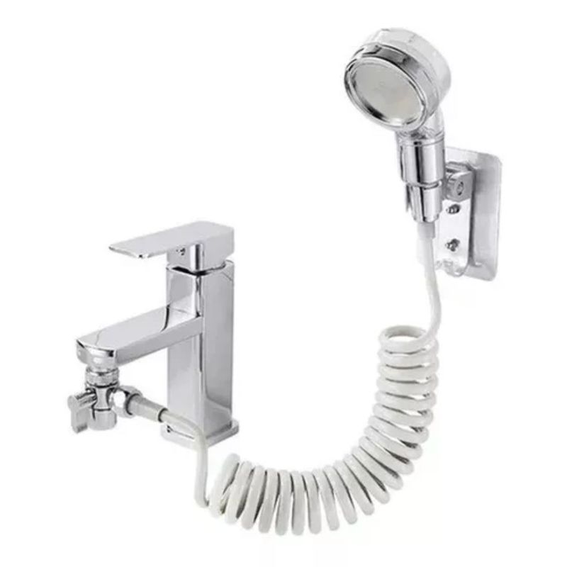 GENERICO - Ducha Lavamanos Bidet Arabe  Acero Inoxidable Kit Completo