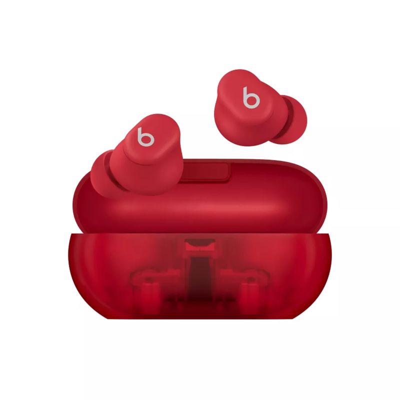 BEATS - Audífonos Inalámbricos Beats Solo Buds Earbuds Rojo transparente