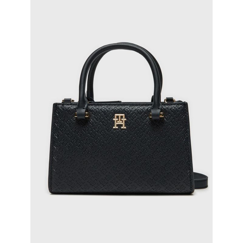 TOMMY HILFIGER - Tote Eternity Monogram Azul Tommy Hilfiger