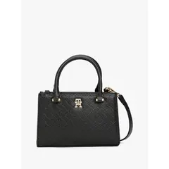 TOMMY HILFIGER - Tote Eternity Monogram Negro