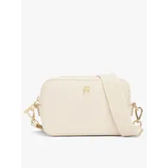 TOMMY HILFIGER - Bandolera Th Soft Logo Beige
