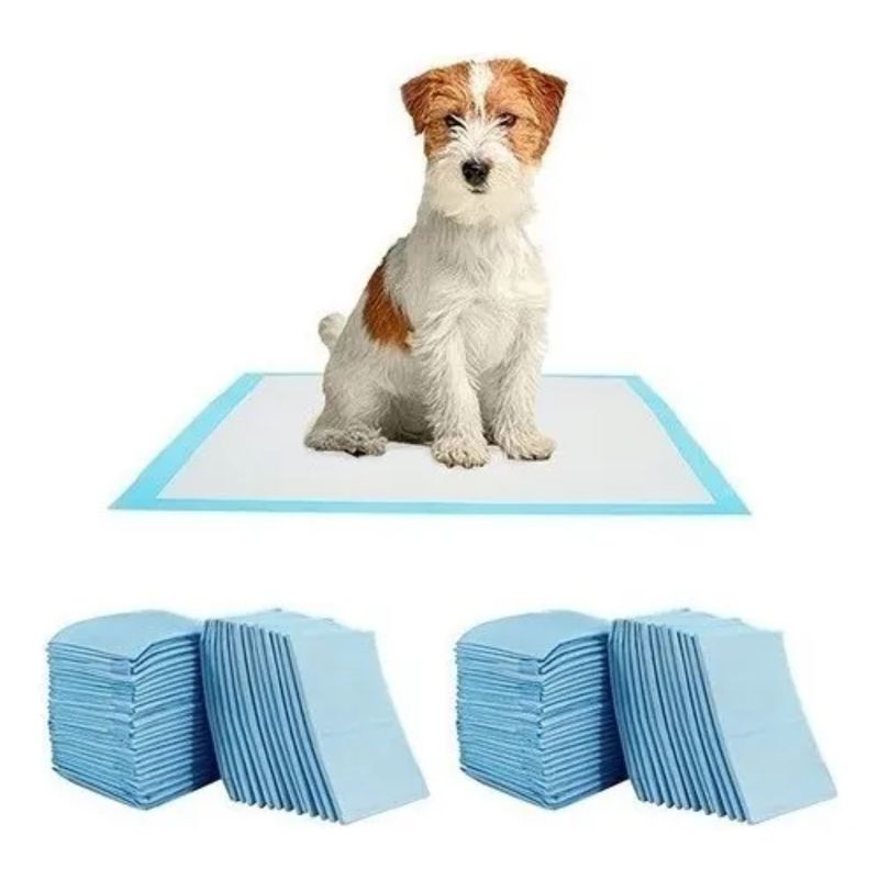 GENERICO - Pack 40 Pañales De Mascotas 60cmx60cm Para Perros y Gatos