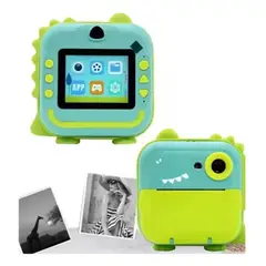 GENERICO - CAMARA DE IMPRESION INSTANTANEA PARA NIÑOS COLOR VERDE WYM