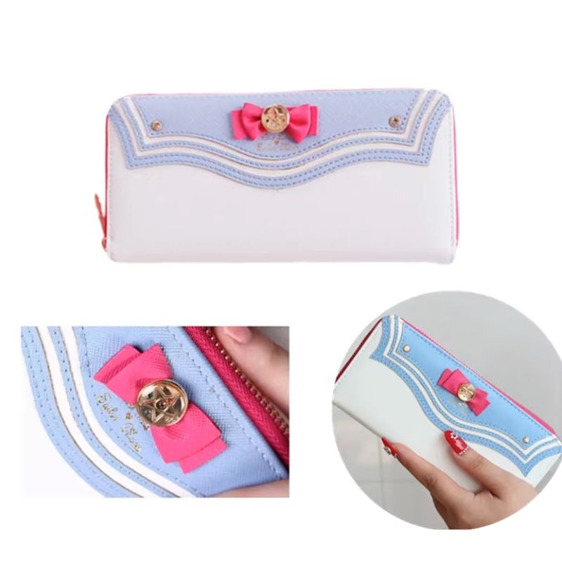 GENERICO - Billetera Sailor Moon Monedero Porta Documentos Kawaii