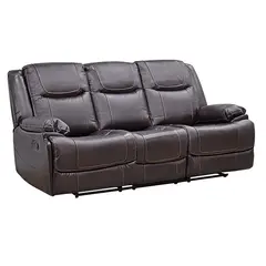 MSA MUEBLES SANTA ANA - Sofá Reclinable 3 Cuerpos Florence