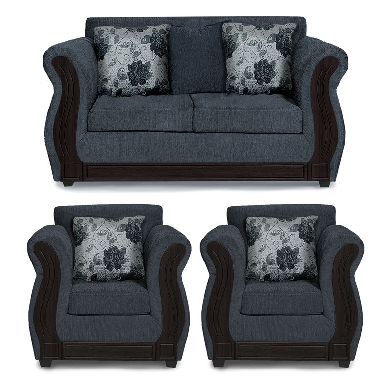 ADONIS LEUDH - Living 2+1+1 Caburgua Chenille Marengo