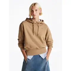 TOMMY HILFIGER - Polerón Hoodie Modern Flag Beige