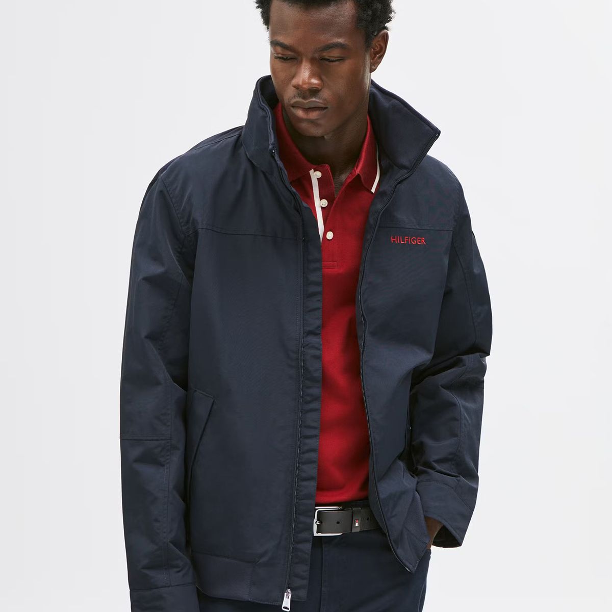 TOMMY HILFIGER - Chaqueta Classic Regatta Con Logo Azul Tommy Hilfiger