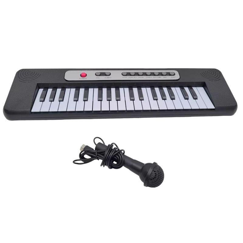 GENERICO - Piano Teclado Musical Electronico Niños Karaoke + Microfono.