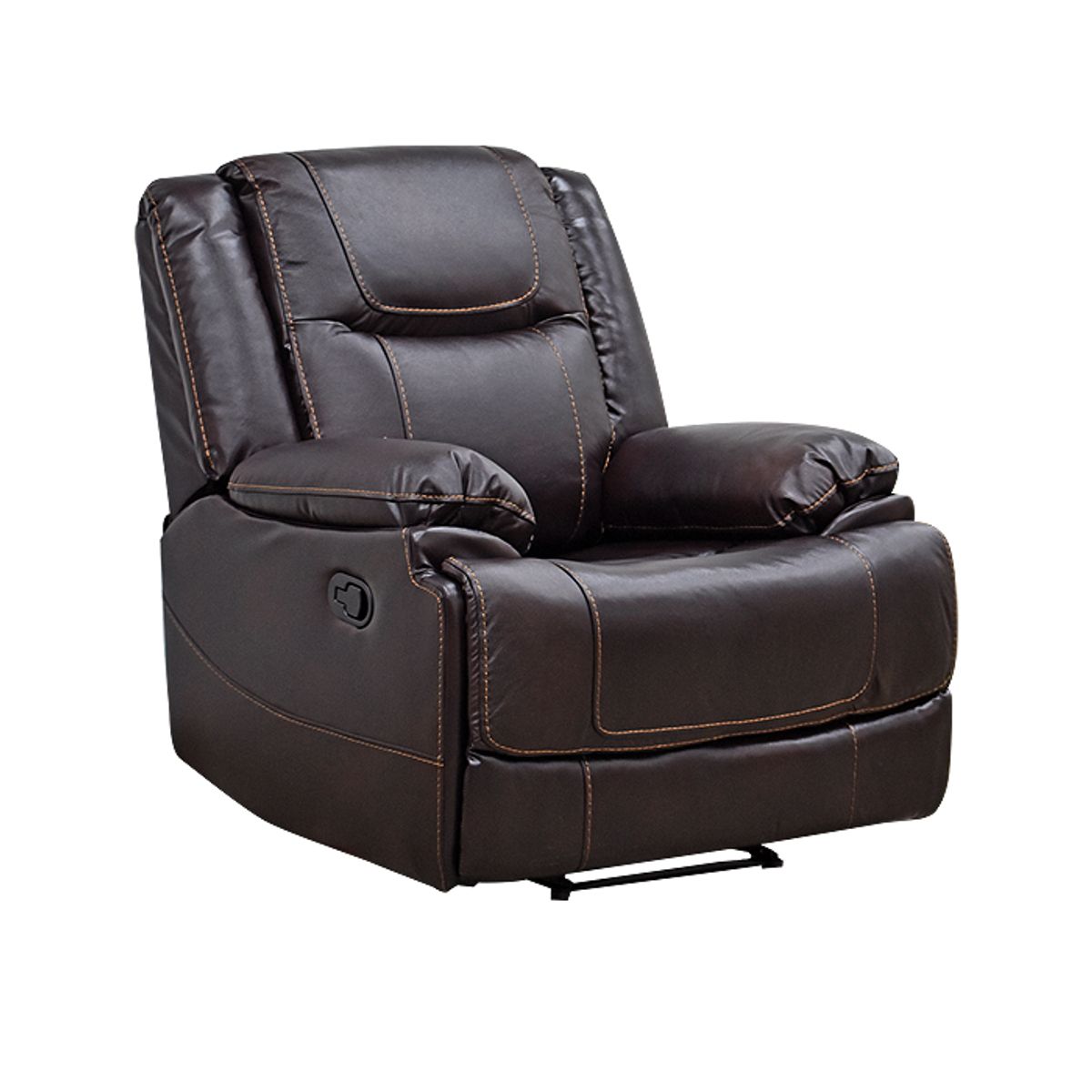 MSA MUEBLES SANTA ANA - Berger Reclinable Cuero Florence