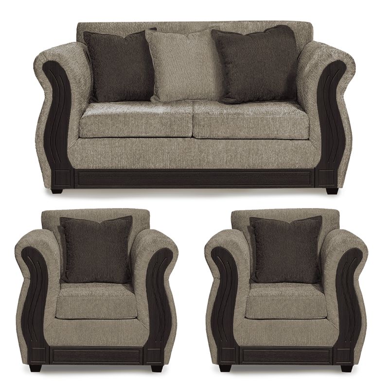 ADONIS LEUDH - Living 2+1+1 Caburgua Chenille Beige
