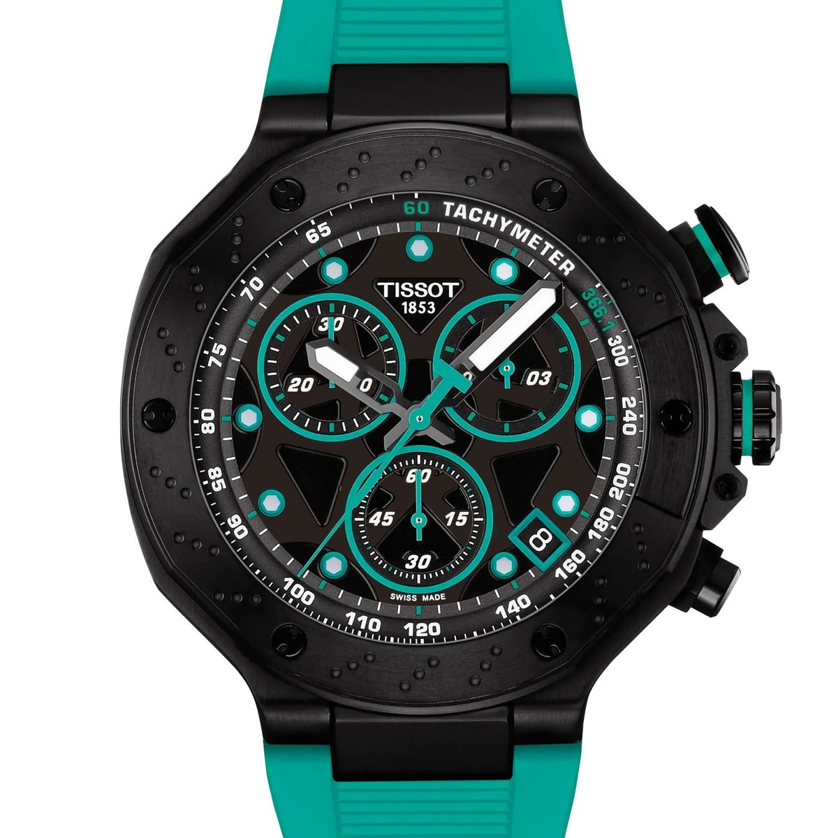TISSOT - Reloj Tissot T-Race Crono Verde