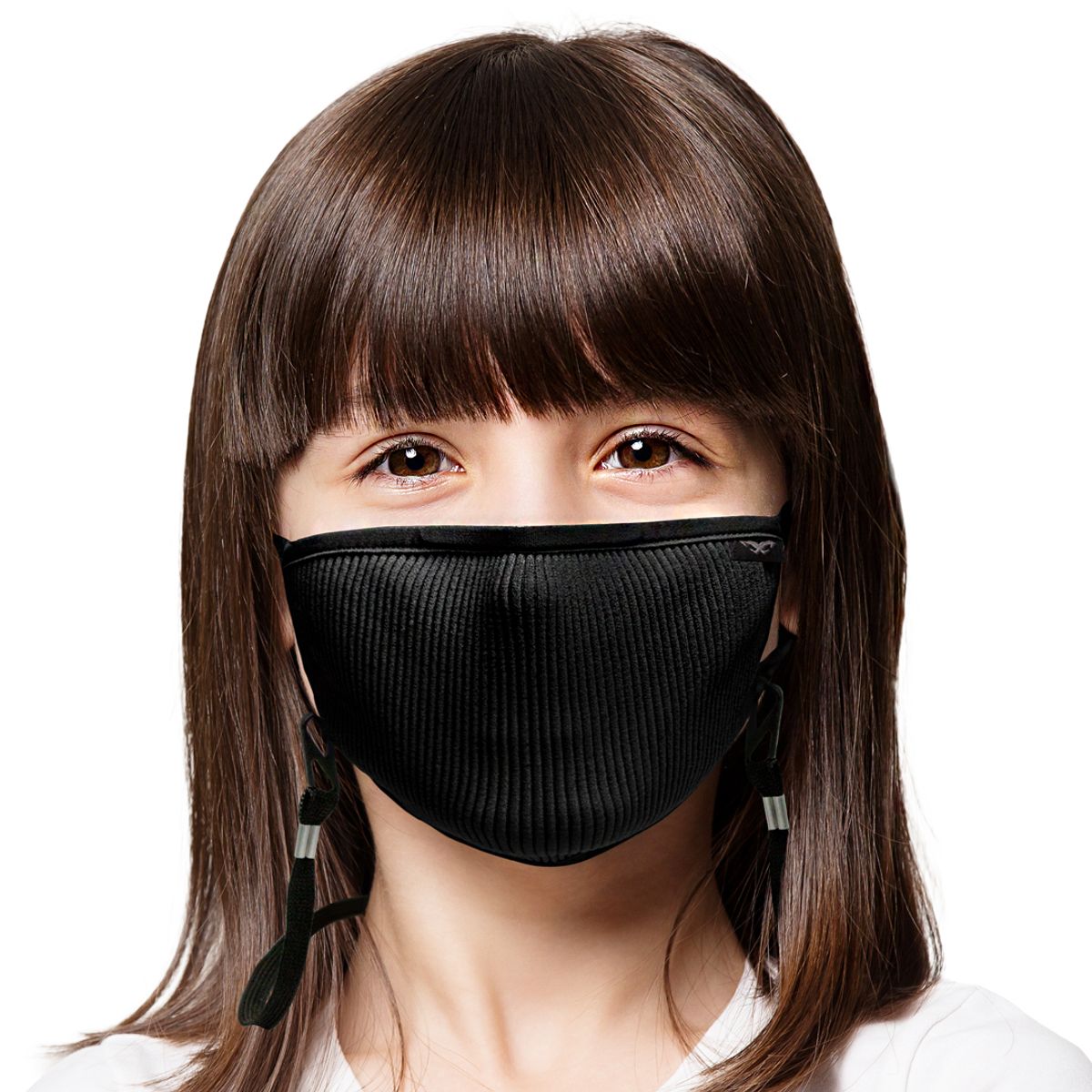 NAROO - Mascara Filtrante Lavable Niños Fu+ Black -xs Naroo Mask
