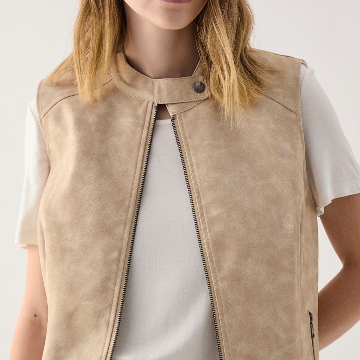 ASH - Chaqueta Beige Mujer Ash