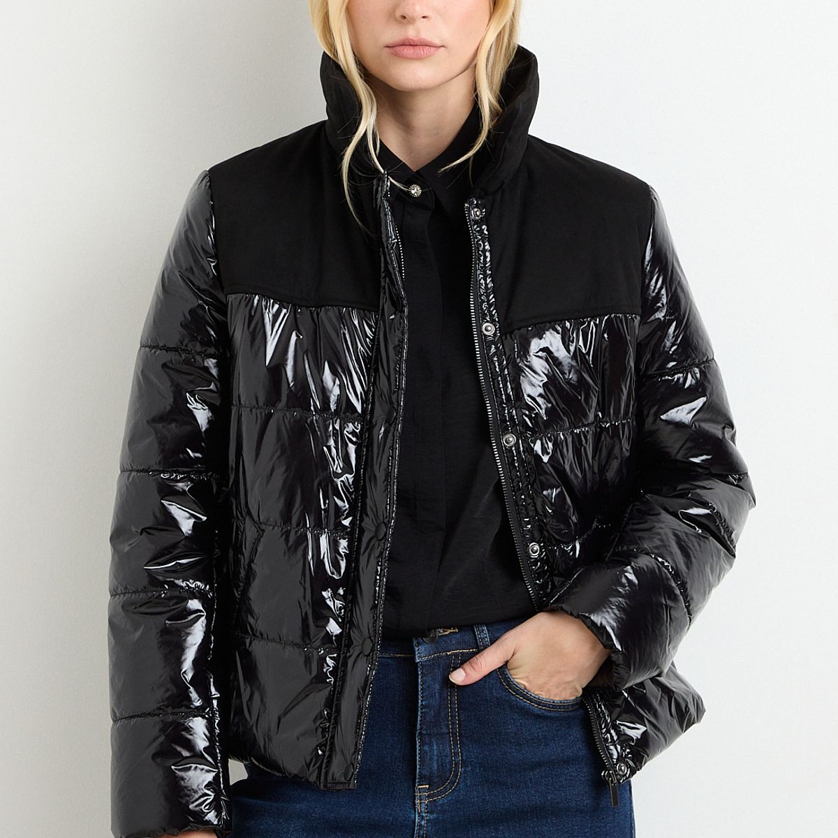 ASH - Parka Negro Mujer Ash