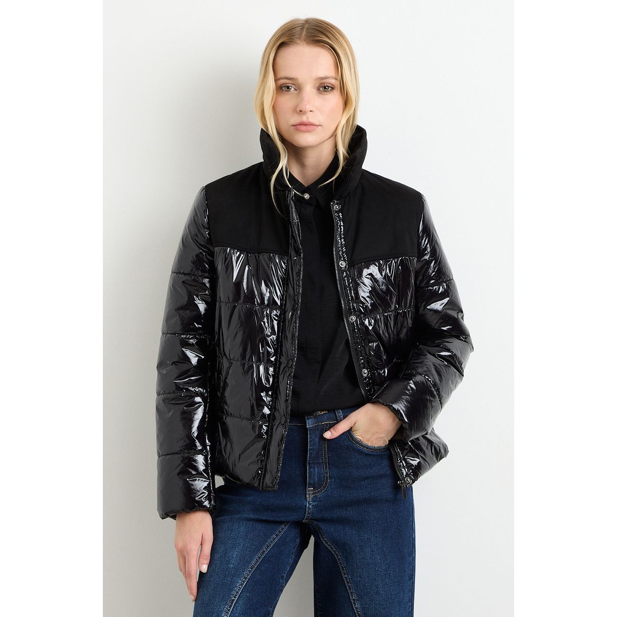 ASH - Parka Negro Mujer Ash