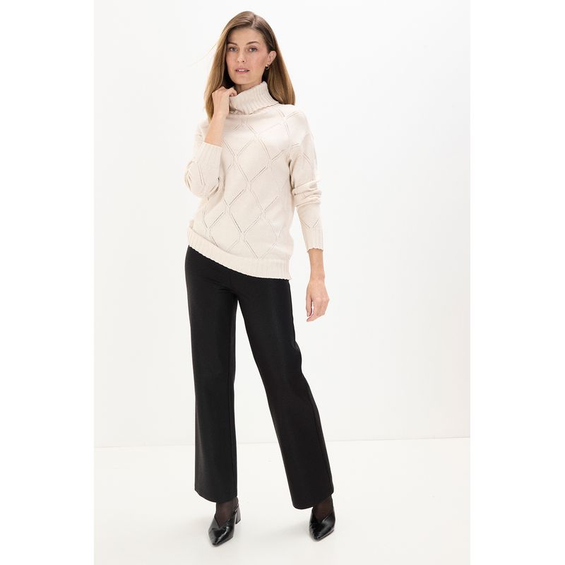 MA GRIFFE - Sweater Crudo Mujer Magriffe