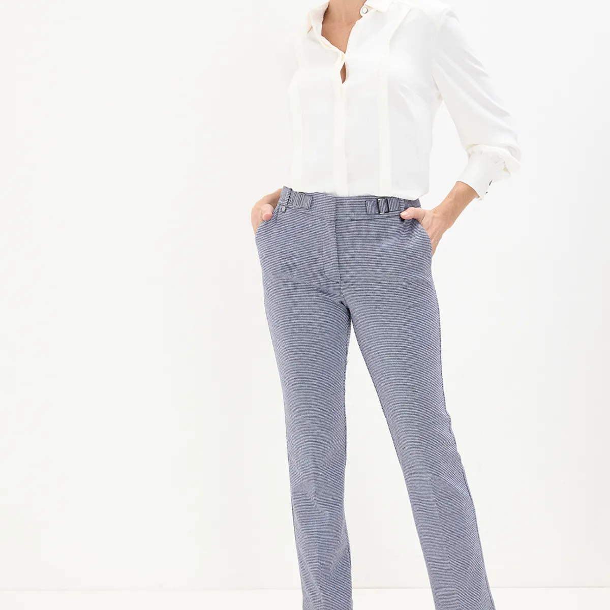 MA GRIFFE - Pantalon Negro Mujer Magriffe