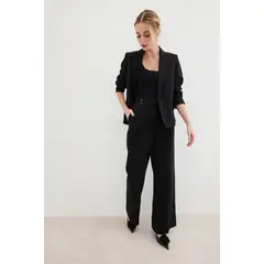 ASH - Pantalon Negro Mujer