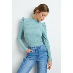 IO - Polera Manga Larga Calipso Mujer