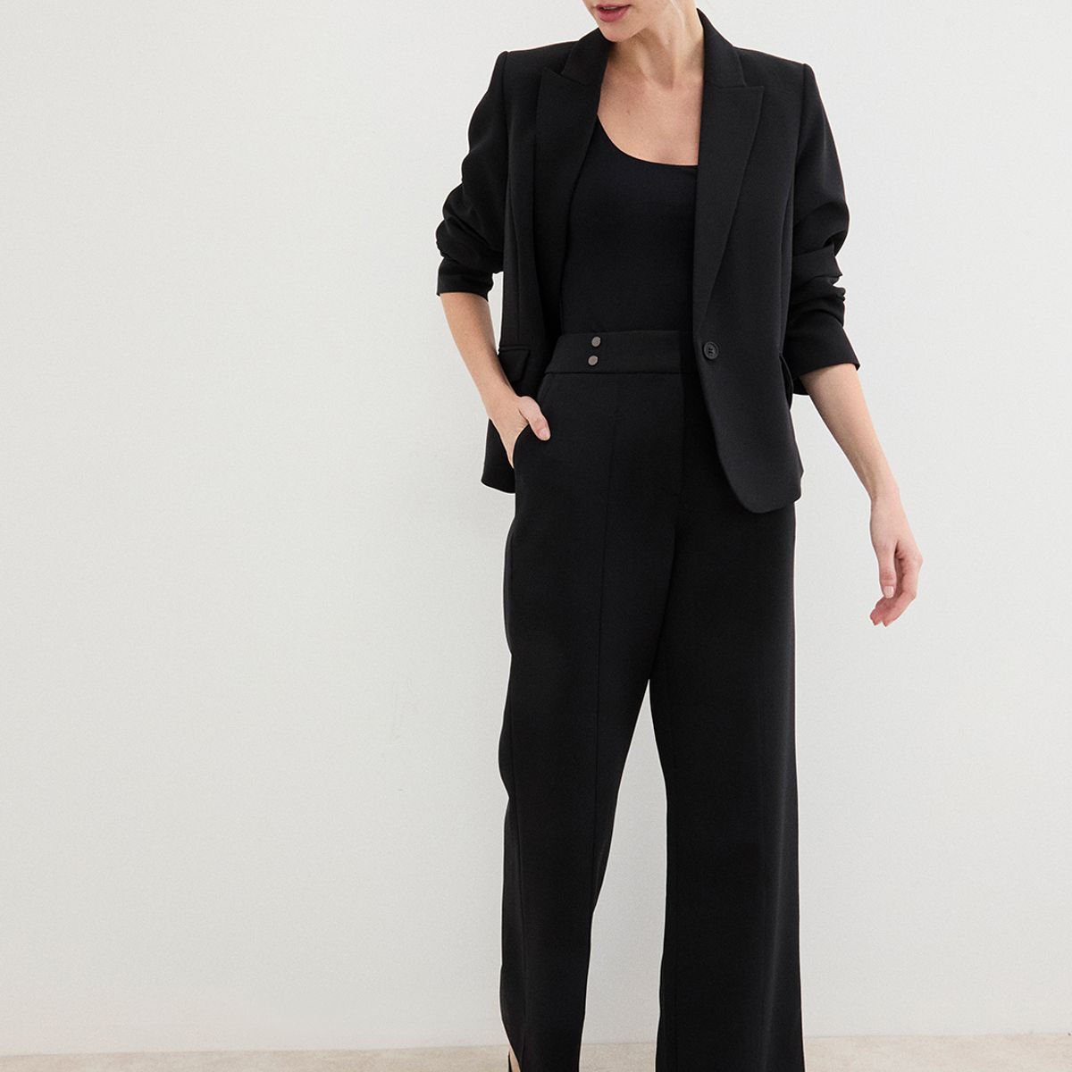 ASH - Pantalon Negro Mujer Ash