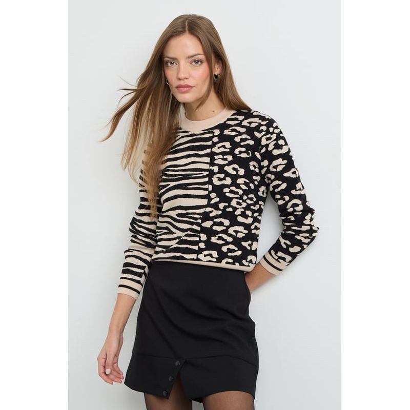 IO - Sweater Beige Mujer Io
