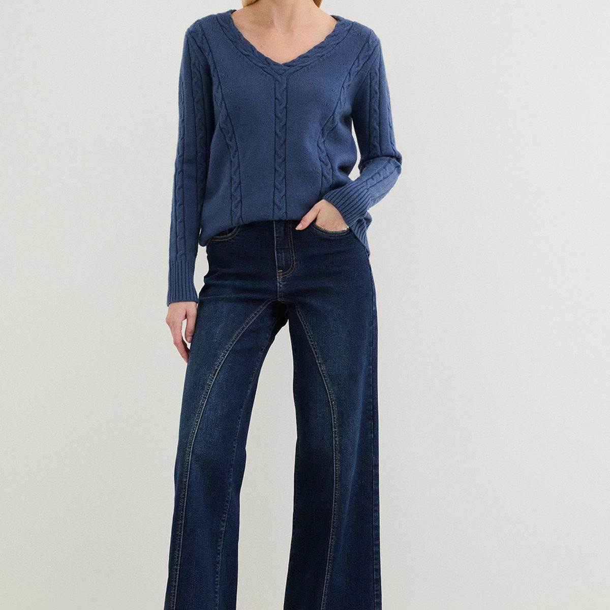 ASH - Sweater Azul Marino Mujer Ash