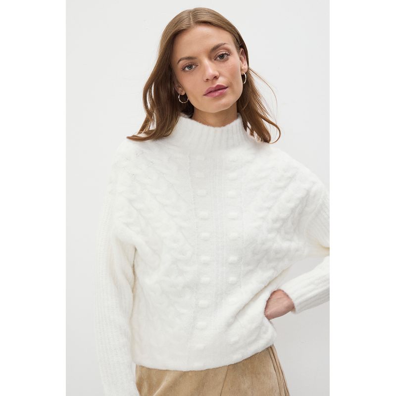 IO - Sweater Crudo Mujer Io