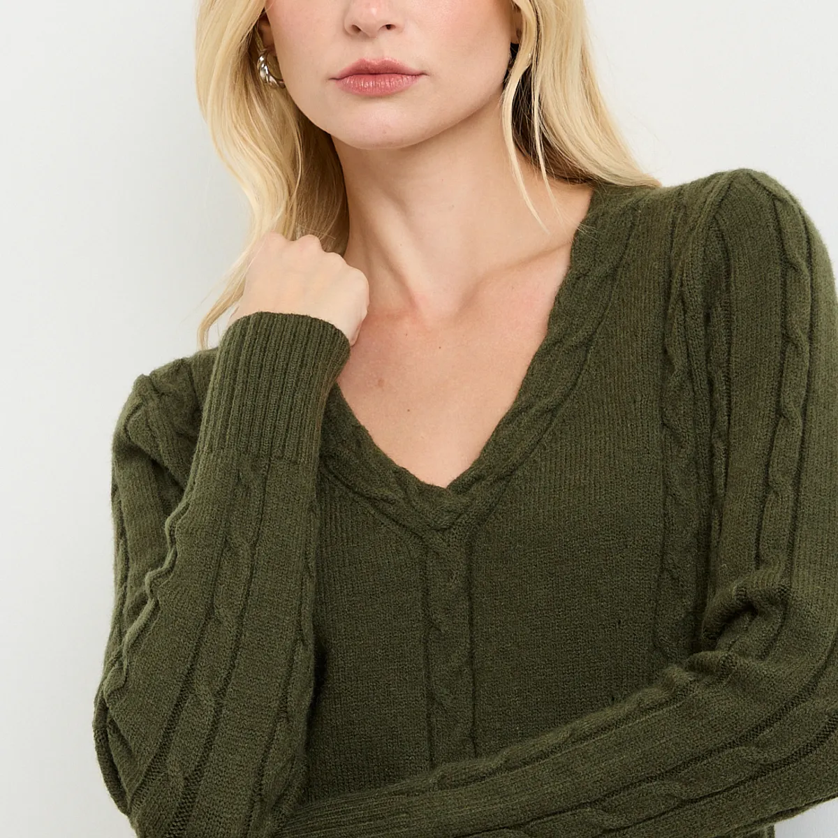 ASH - Sweater Verde Musgo Mujer Ash
