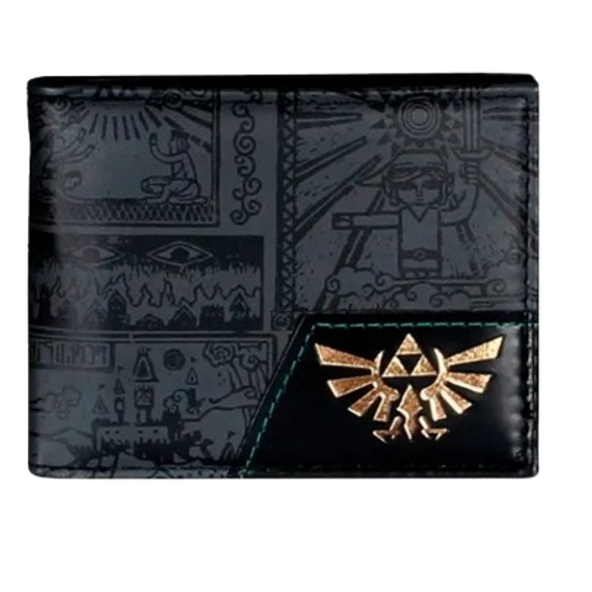 GENERICO - Billetera The Legend Of Zelda Link Historia Hyliano Gamer