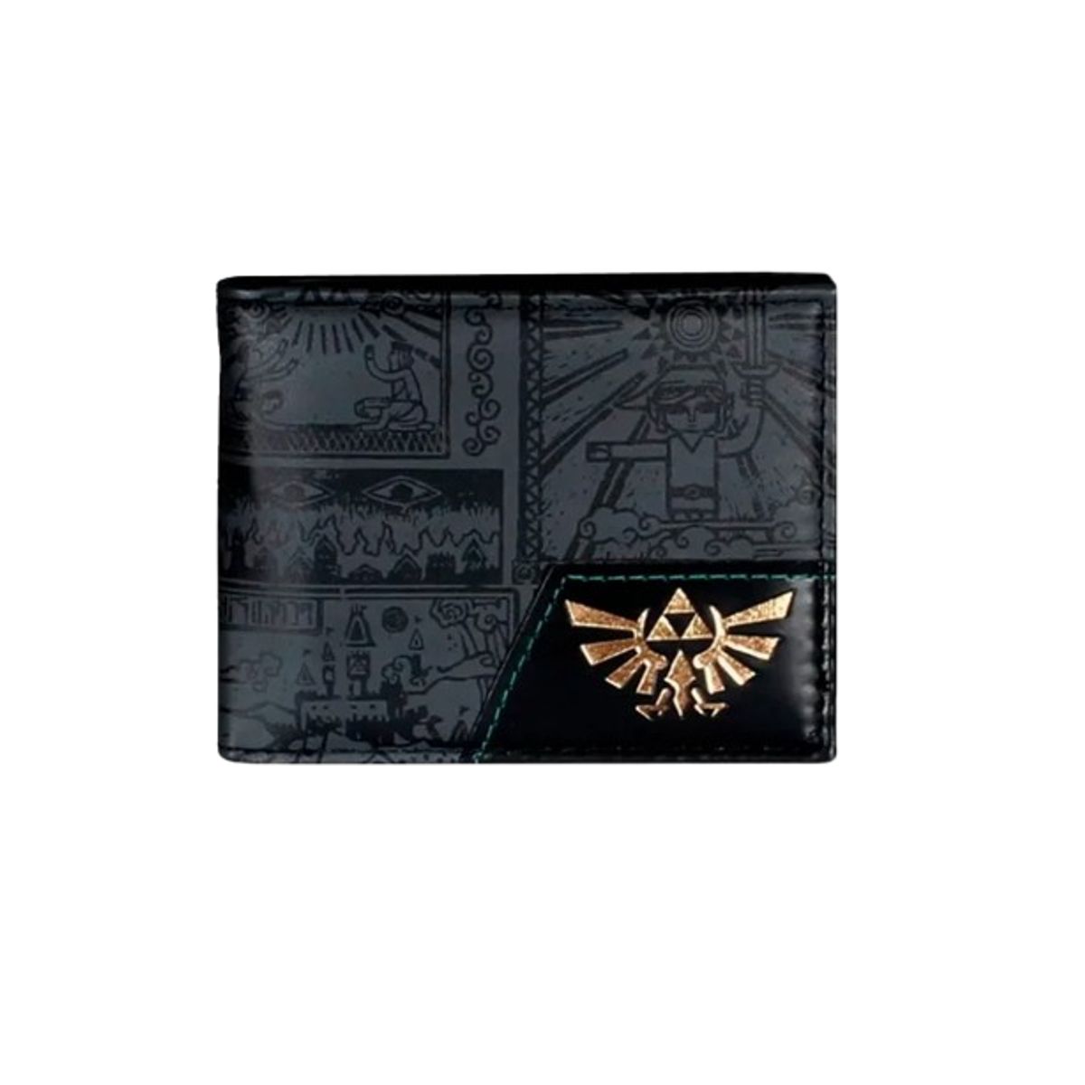 GENERICO - Billetera The Legend Of Zelda Link Historia Hyliano Gamer