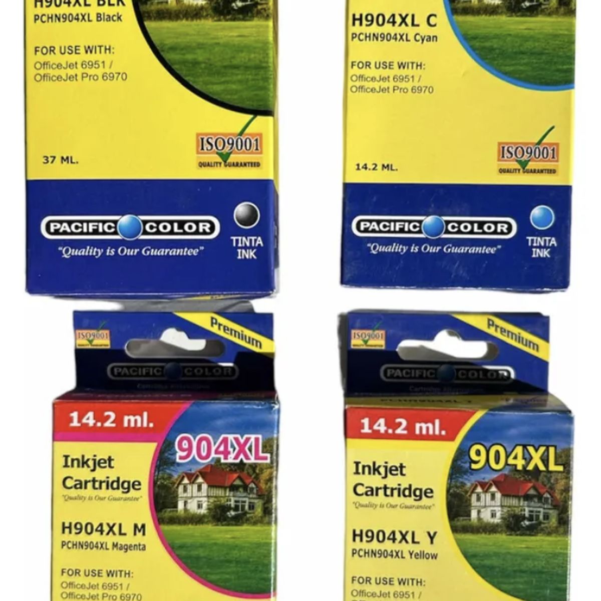 HP - PACK 4 CaARTUCHOS DE TINTAS ALTERNATIVAS XL PARA Hp 904