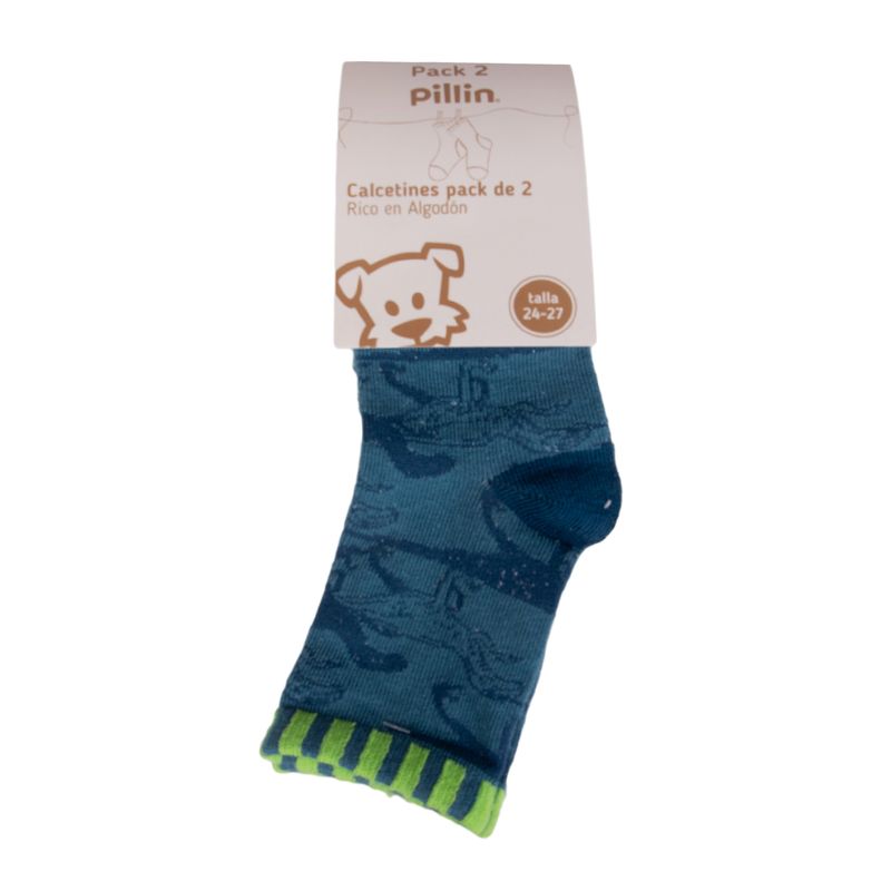 PILLIN - Calcetines Bebe Surtido Pillin PAB121-25SUR  - Multicolor