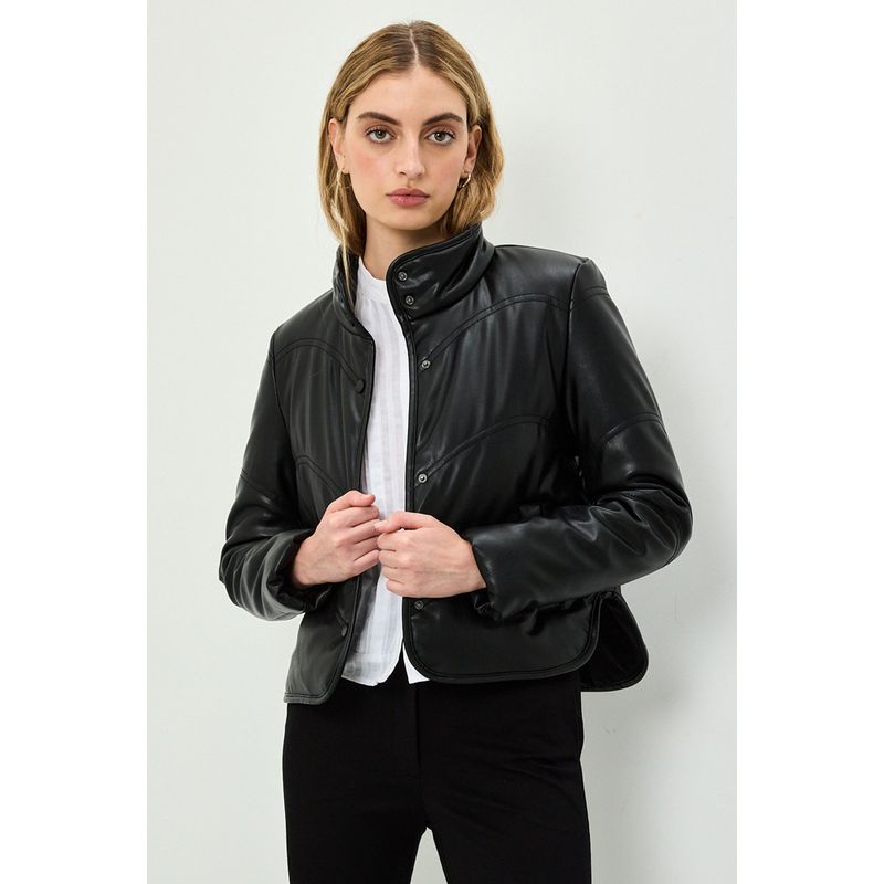 IO - Parka Negro Mujer Io