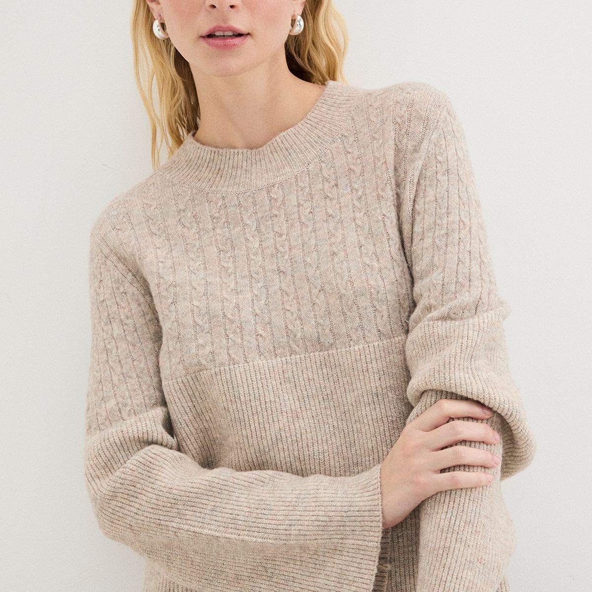 ASH - Sweater Beige Mujer Ash